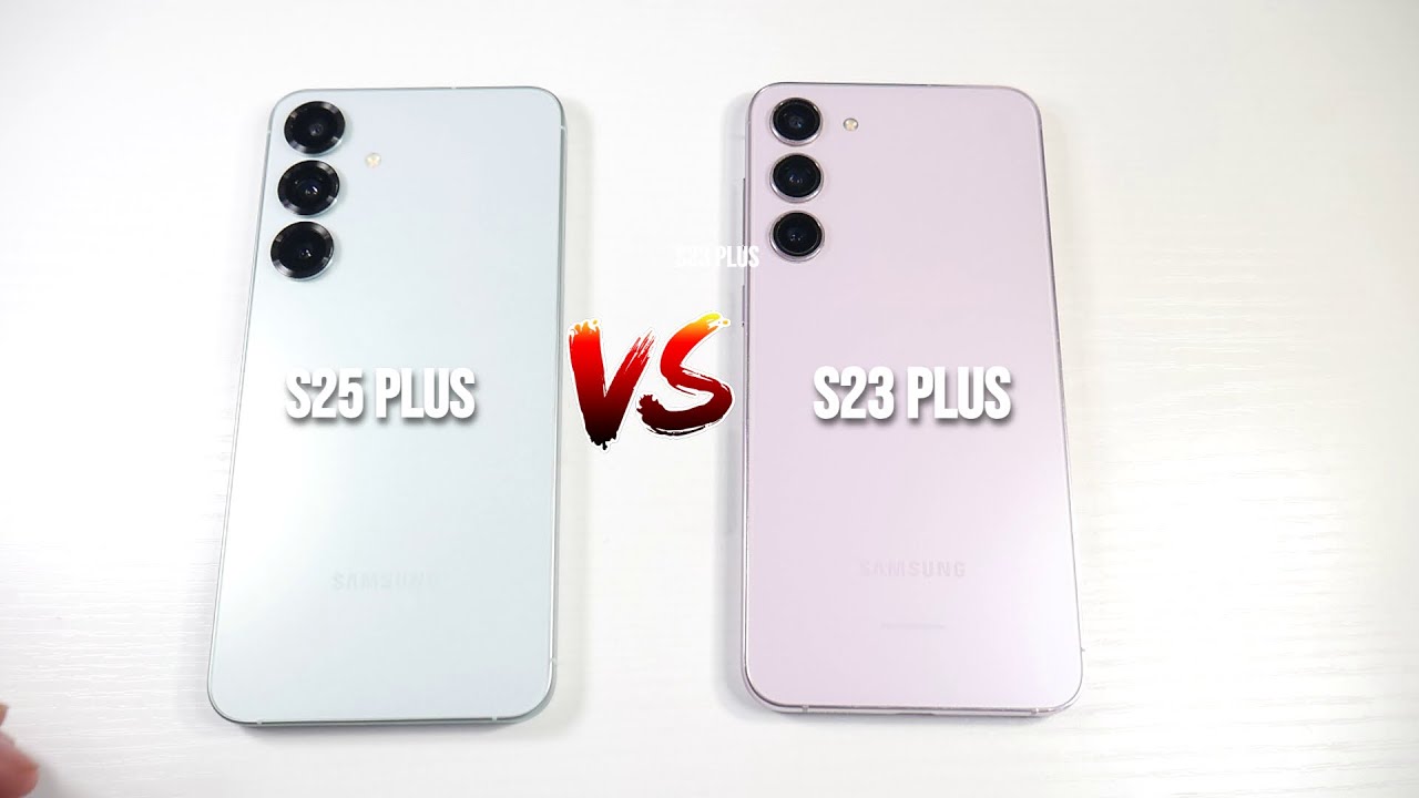 Samsung Galaxy S23 Plus VS Samsung Galaxy S25 Plus! (Camera Comparison, PUBG & Display & Speed)