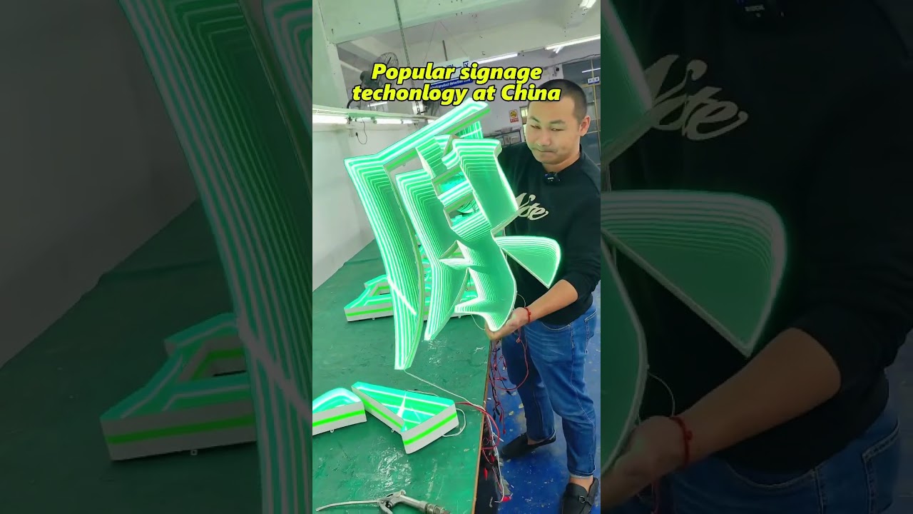 Made in China? #sign #signage #design #signagedesign #ledsign #leddisplay #factory