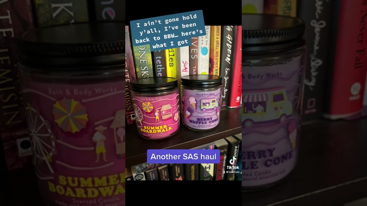 SAS Haul cause I felt like it! #bathandbodyworks  #sashaul  #bodycarehaul