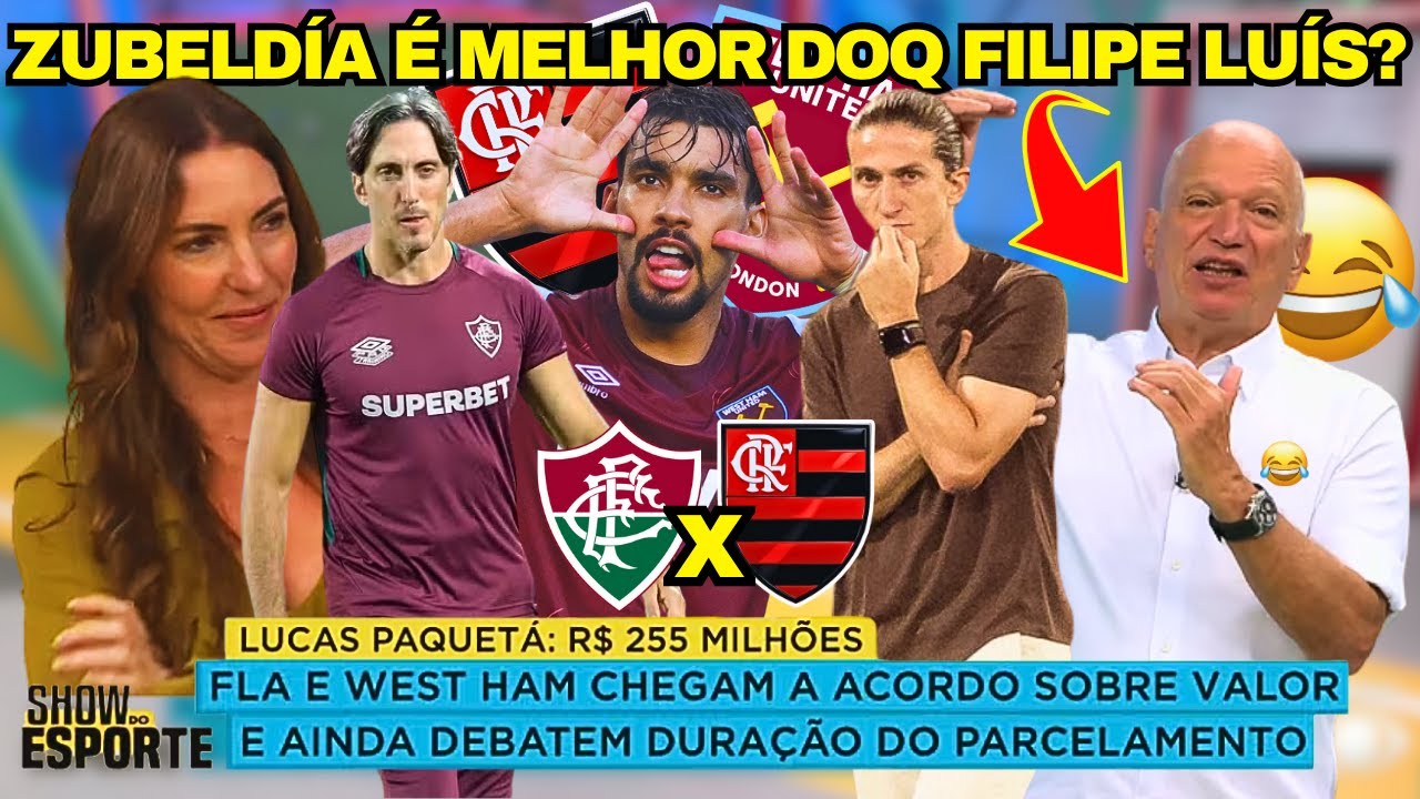 ZUBELDÍA É MELHOR QUE FILIPE LUÍS? ANTI ATACA DE NOVO E A INVEJA APARECE 😂