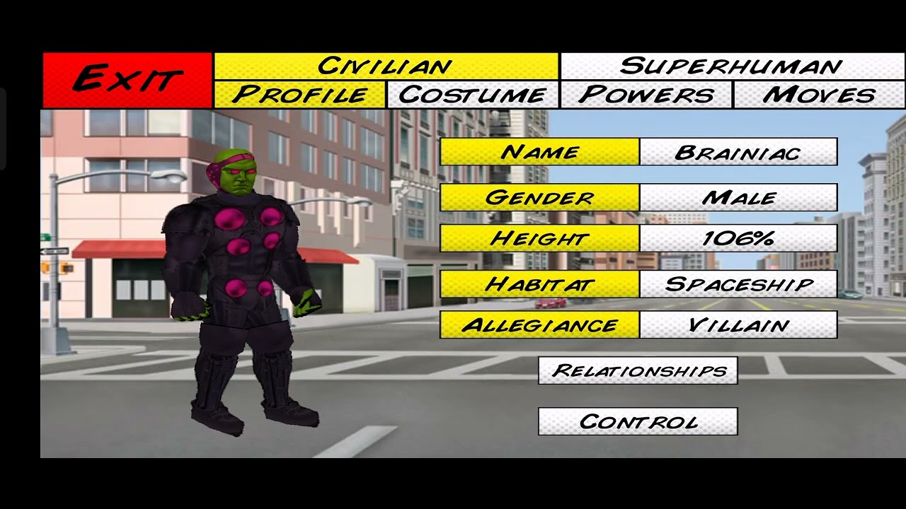 Super City Mdickie 160 DC Created Characters