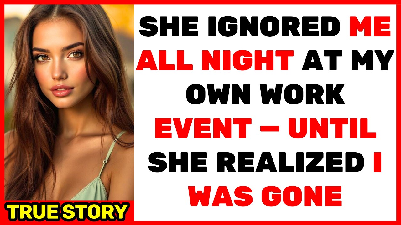 She Avoided Me the Entire Night—But the Moment I Left, Everyone Saw Exactly What She Was Hiding...