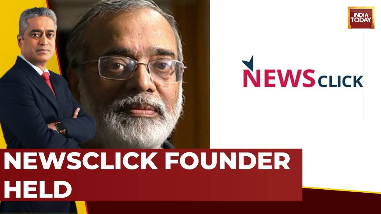 News Today With Rajdeep Sardesai: Journalists Linked To NewsClick Raided | NewsClick Raids
