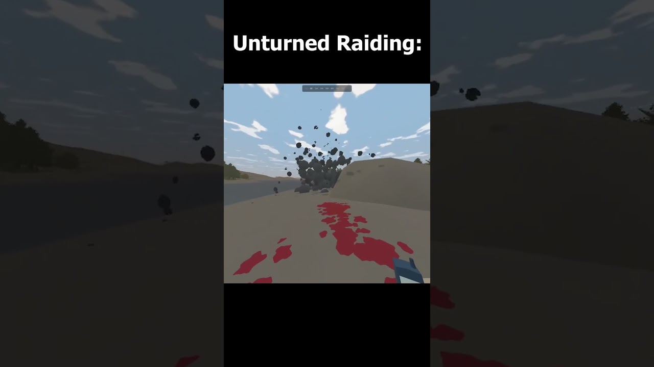 Unturned Raiding: #shorts #unturned #raid