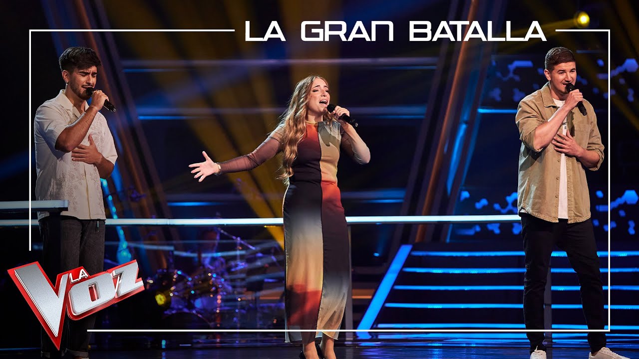 Raúl, Carmen y Carlos cantan 