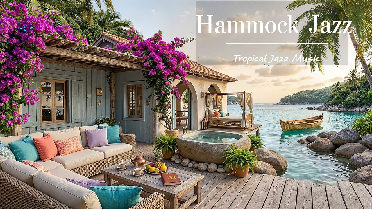 Свежий островной джаз в гамаке ☕ Тропический джаз и умиротворяющий морской бриз