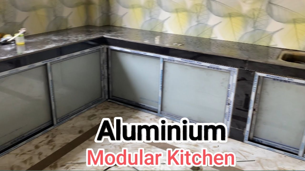 Aluminium Modular Kitchen / Aluminium Modular Kitchen makeing