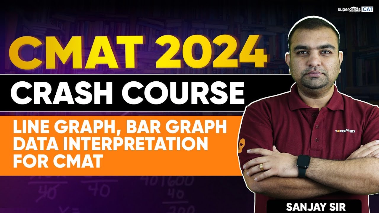 CMAT 2024 Preparation | Line Graph, Bar Graph Di for CMAT (Important Que) - SuperGrads CAT