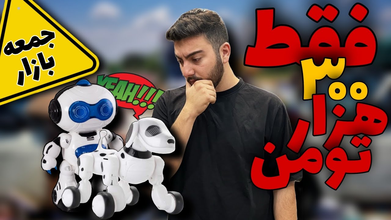 ربات به این خفنی رو فقط 300 هزار تومن خریدیم | خلازیر