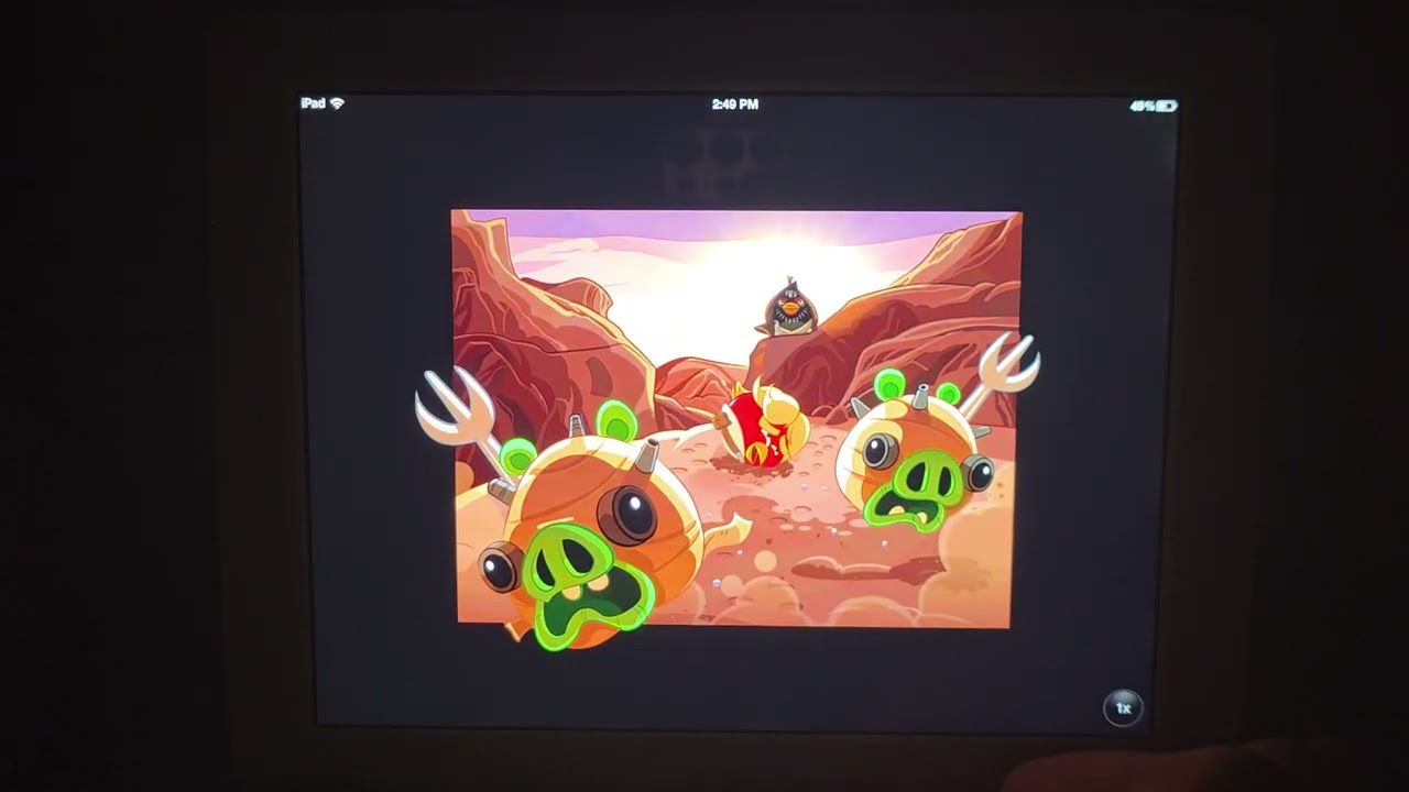 Angry Birds Star Wars (v1.5.0) On My iPad 3rd Gen