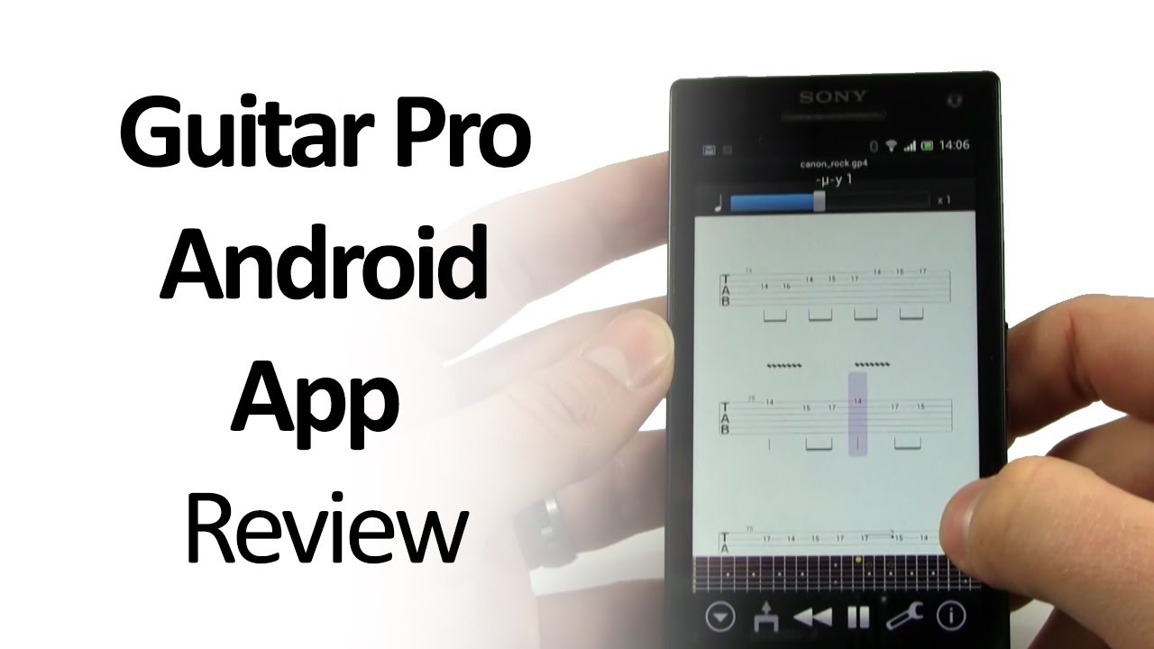 Guitar Pro Android App Review - Play and learn from guitar pro tabs on your android device