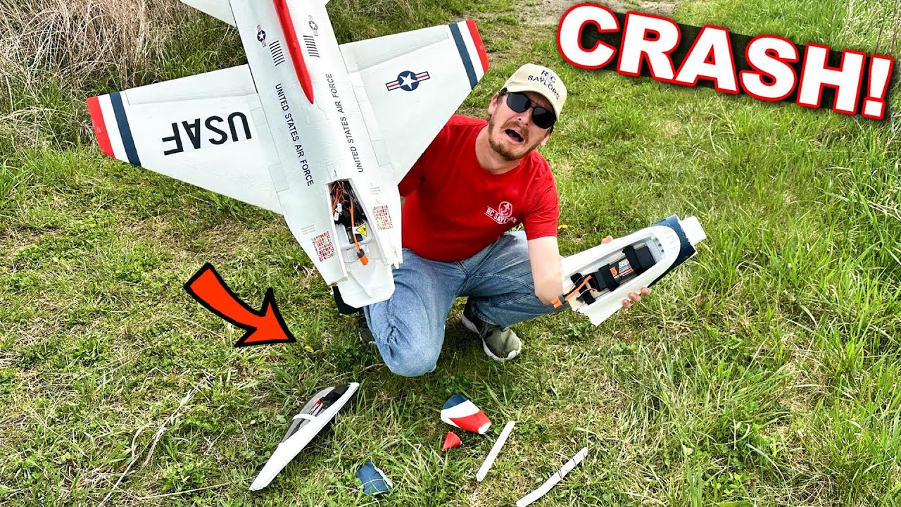 $600 DESTROYED in 30 seconds!!! RC Jet CRASH!!!