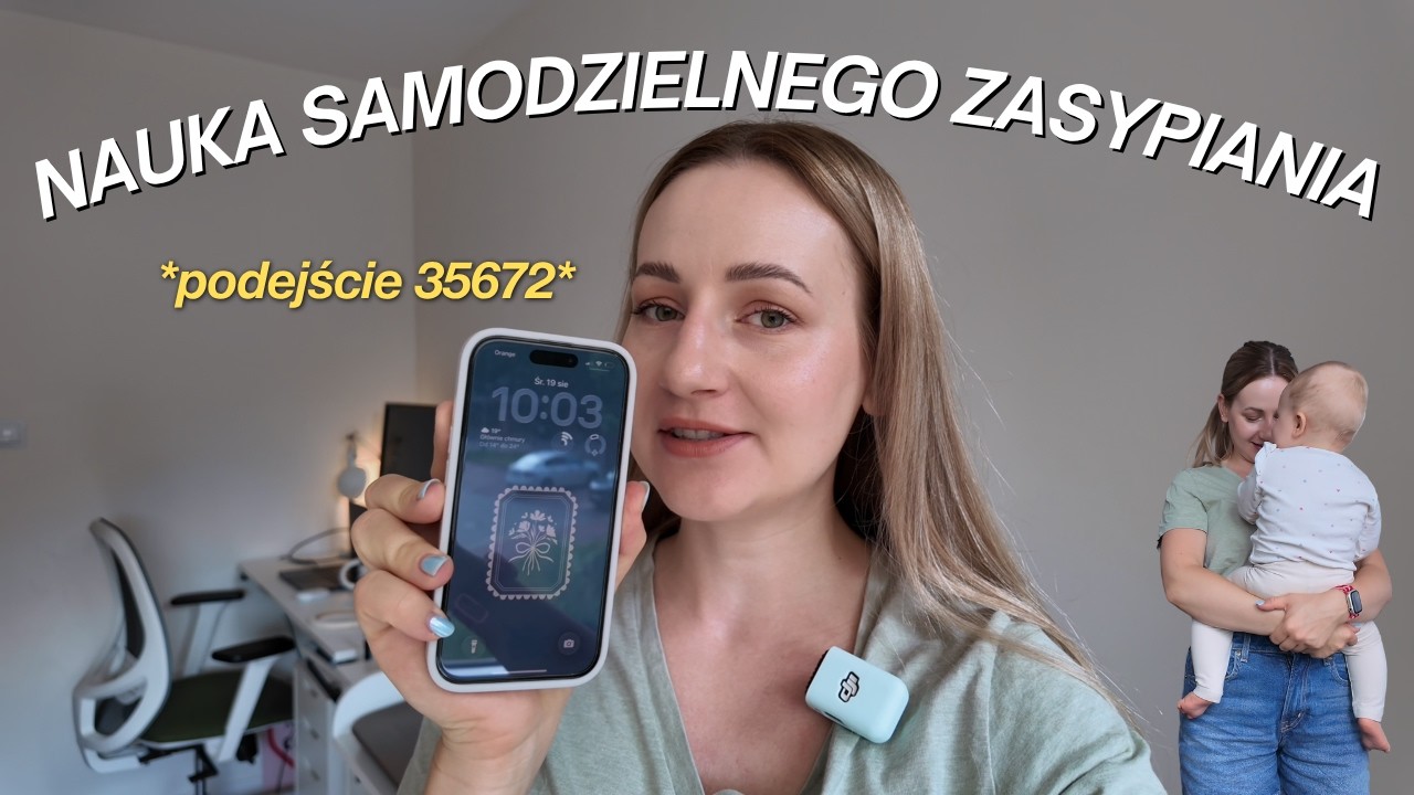 Jak nauczyć dziecko zasypiać? METODA BLISKOŚCIOWA 🫂 + cały dzień drzemek