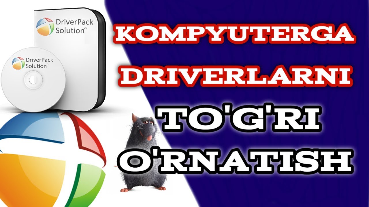 KOMPYUTERGA DRIVER O'RNATISH\DRIVER O'RNATISH