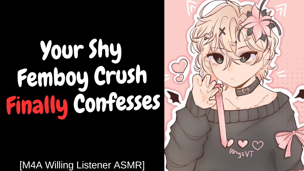 Your Shy Femboy Crush Finally Confesses?! (M4A ASMR Roleplay)