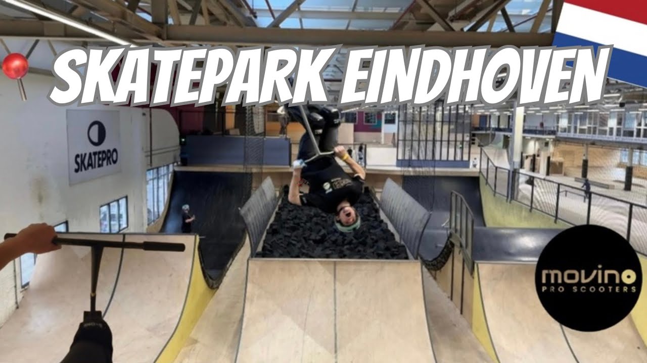 LE MEILLEUR SKATEPARK DES PAYS-BAS !! vlog trottinette freestyle