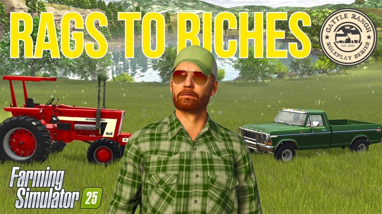 Строим скотоводческое ранчо моей мечты в Farming Simulator 2025! | Cattle Ranch 25