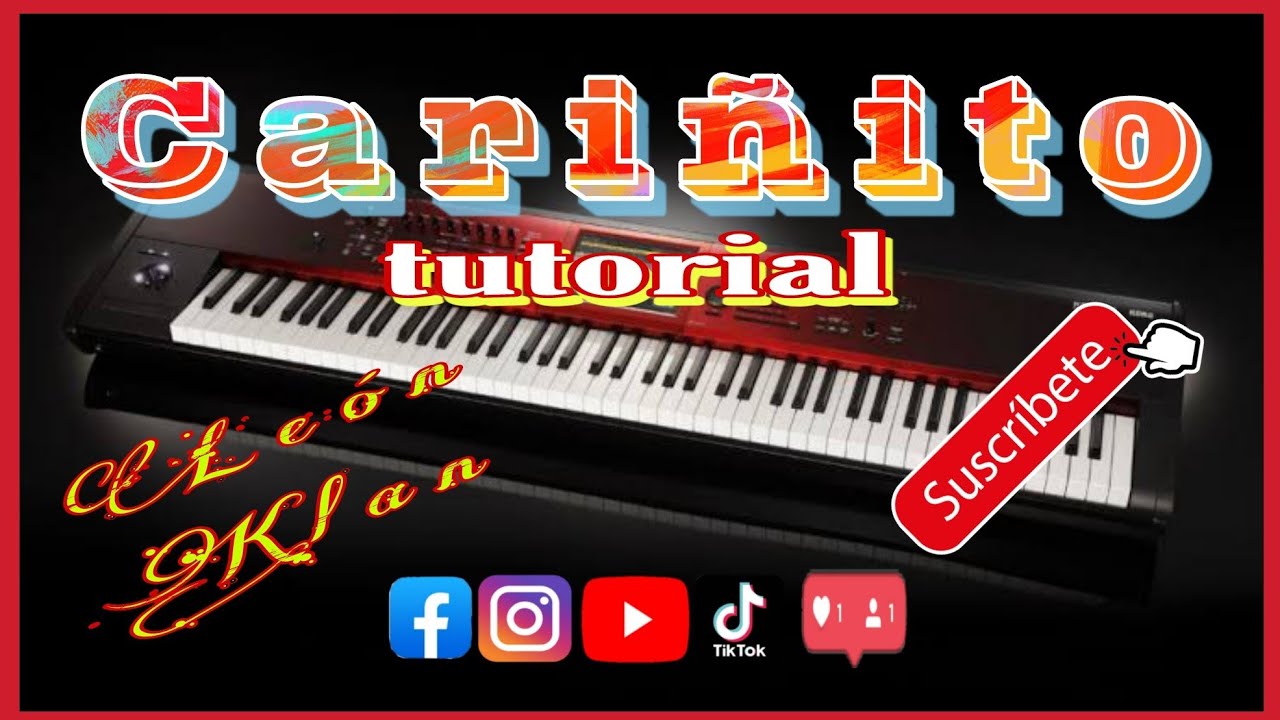 CARIÑITO-Cumbia Sonidera-Teclado Tutorial @leonklanmusic
