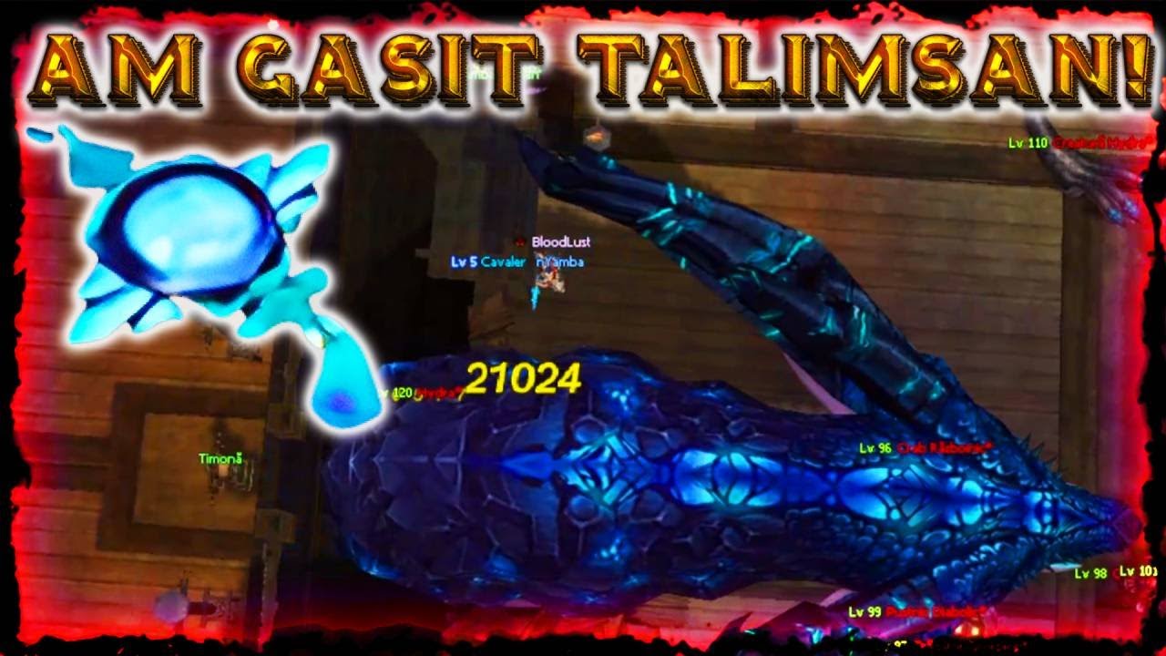 Am cumparat talisman pentru hydra, cat de mult se simte? #metin2