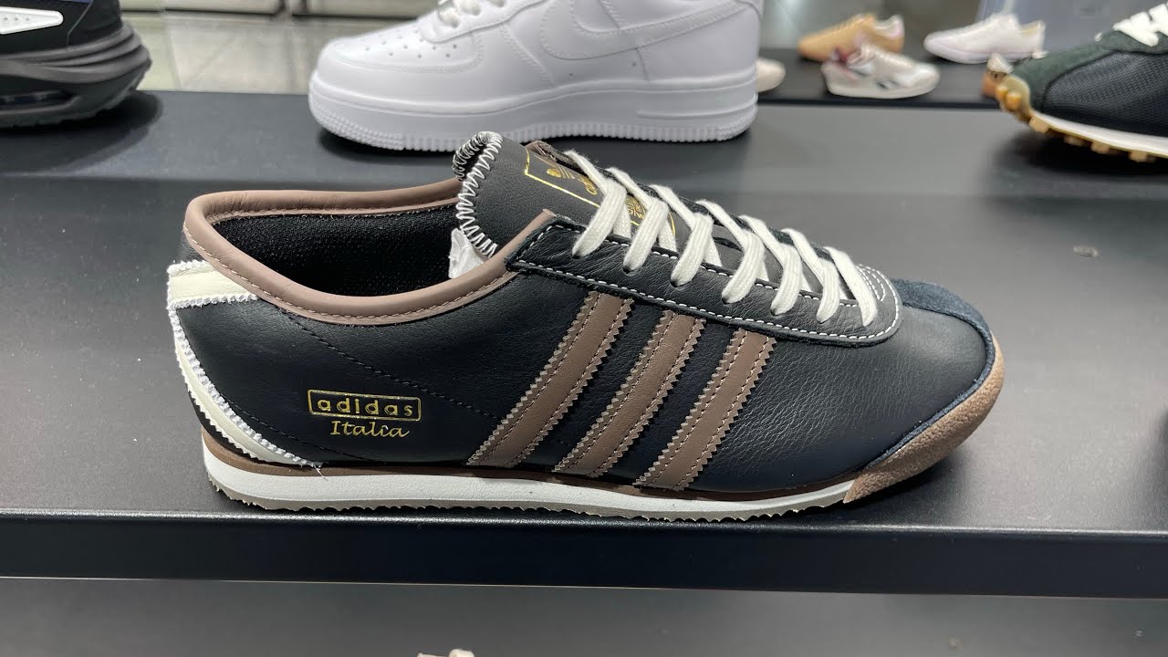 Adidas Italia 70s (Core Black/ Earth Strata/ Gum Five) - Style Code: JQ7085