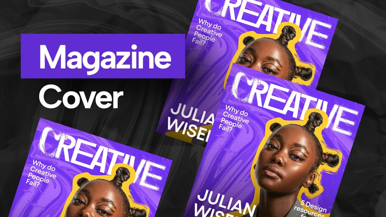 Creating a Magazine Cover on Photoshop