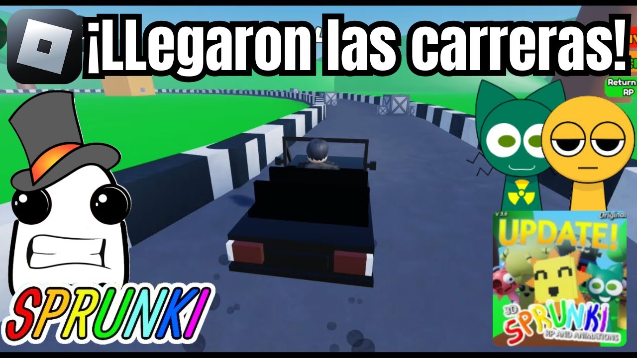 Insignias UPDATE mundo de carreras Sprunki RP and animations | Koda