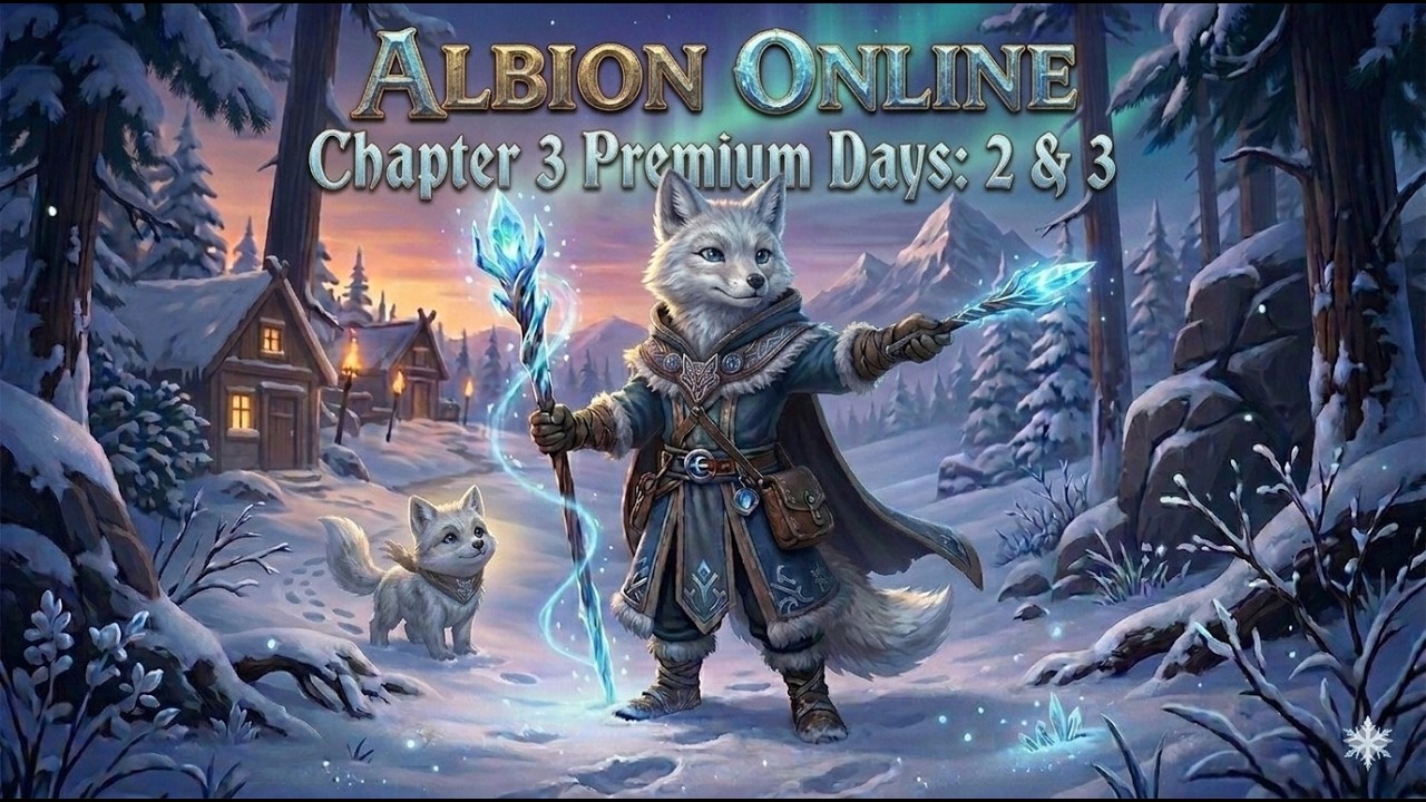 Albion Online - Frost Staff - Premium Days : 2 & 3 -Too much content is too much Silver (or NOT ?)