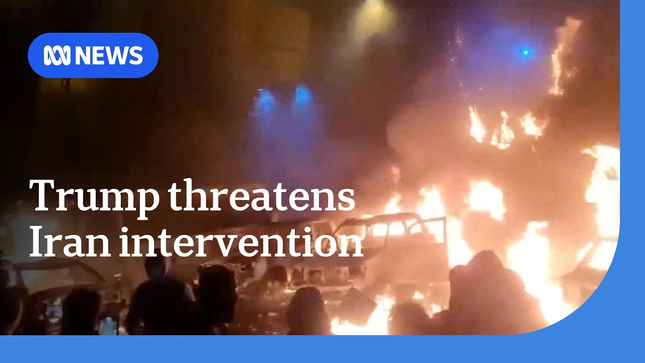 Trump considers intervention in Iran as protests escalate | ABC NEWS