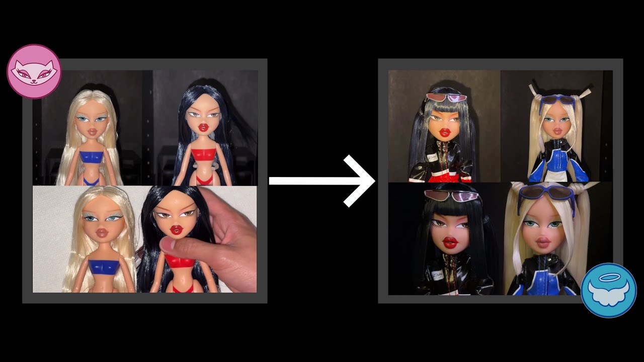 Bratz: Scorchin Jade and Cloe Hair Restyle