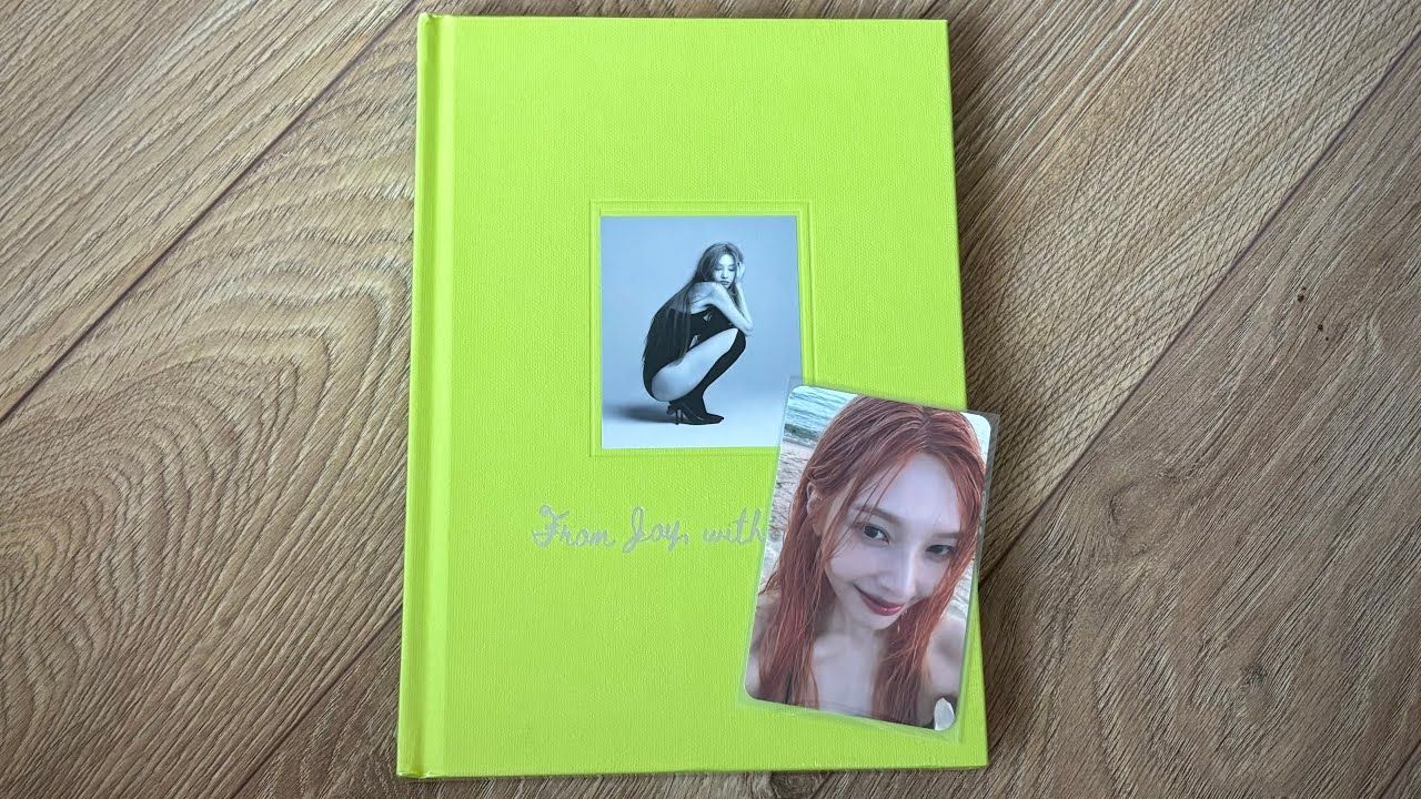 ASMR Unboxing - From Joy, With Love (Red Velvet) (Whispers, Tapping, Page Turning)