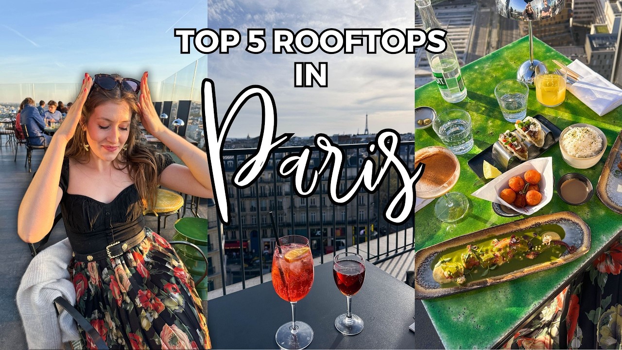 5 BEST ROOFTOP RESTAURANTS AND BARS IN PARIS (with prices!)