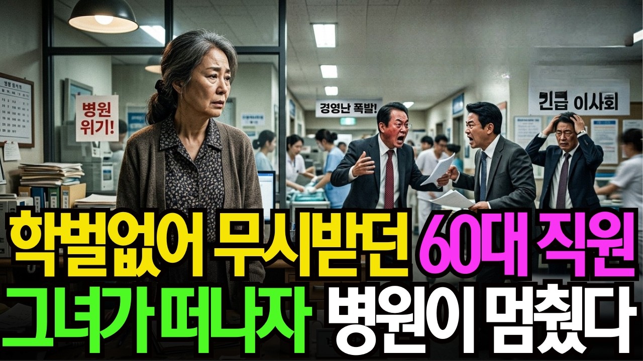 “그 사람 있을 땐 이런 일 없었어요” 퇴직 후 병원이 무너진 이유