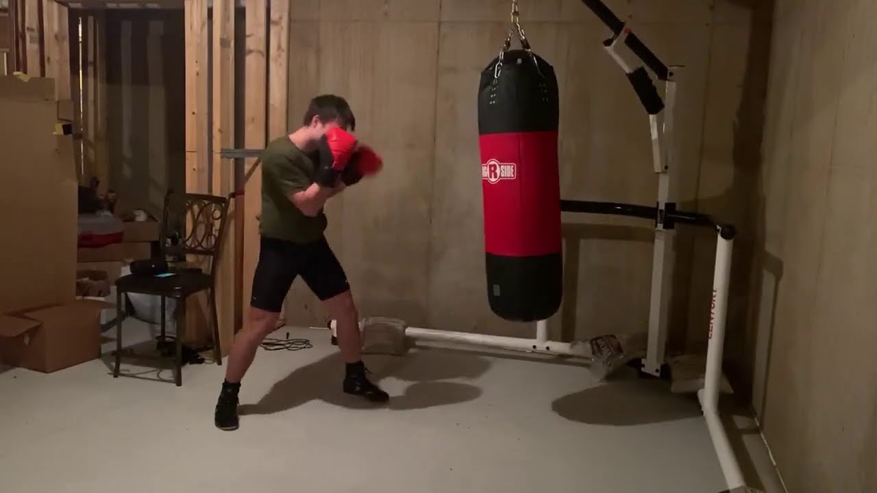 Boxing Heavy Bag Session