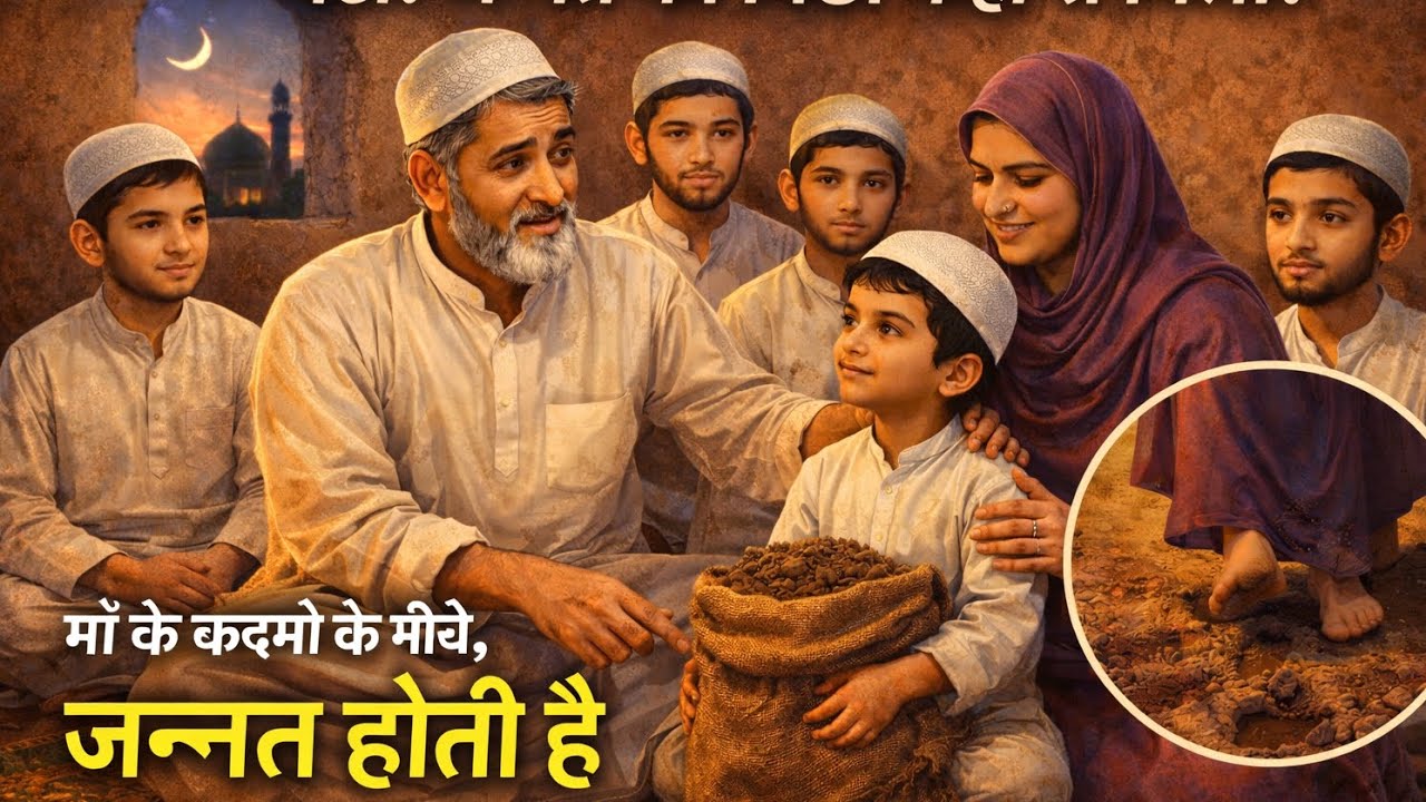 माँ के क़दमों के नीचे जन्नत है | Islamic Motivational Video in Hindi @jannatkasafar1000 