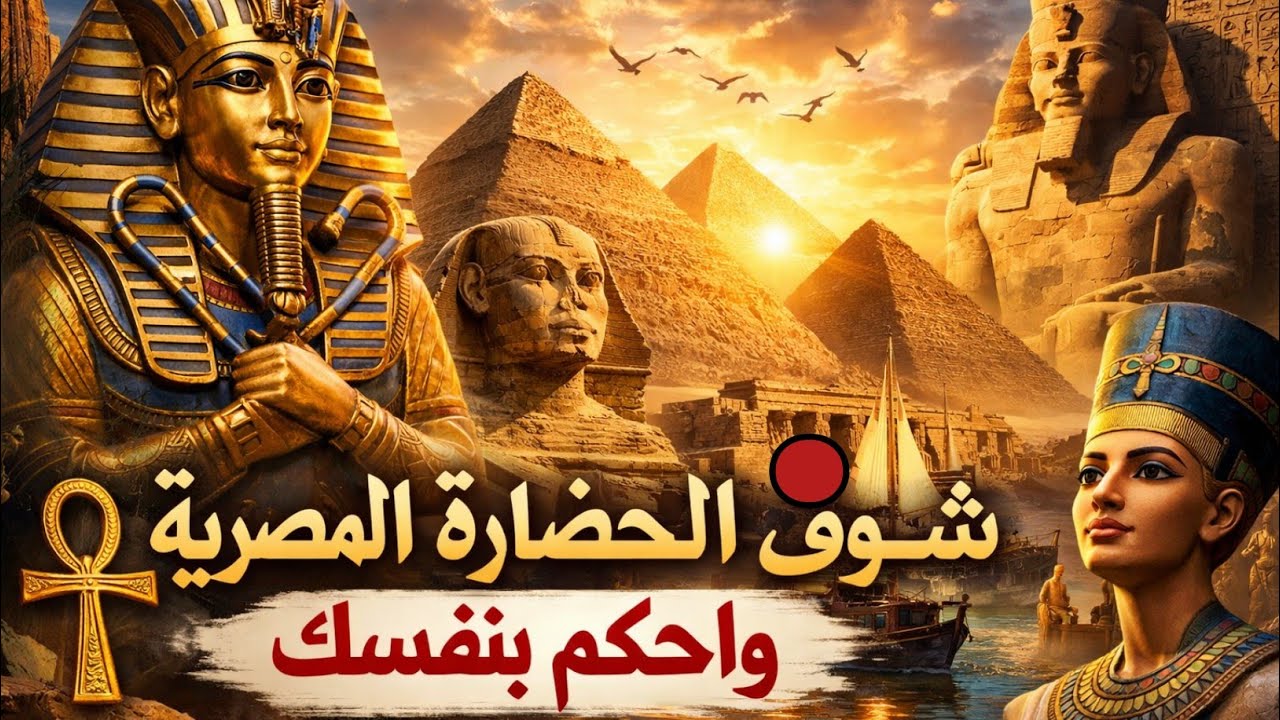 شوف جمال الحضارة المصرية واحكم بنفسك 
