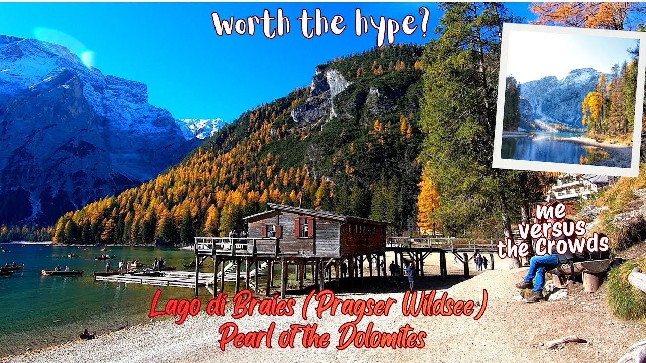 Dolomites Lago di Braies is worth the hype. Pragser Wildsee #südtirol #italy #dolomites #tyrol