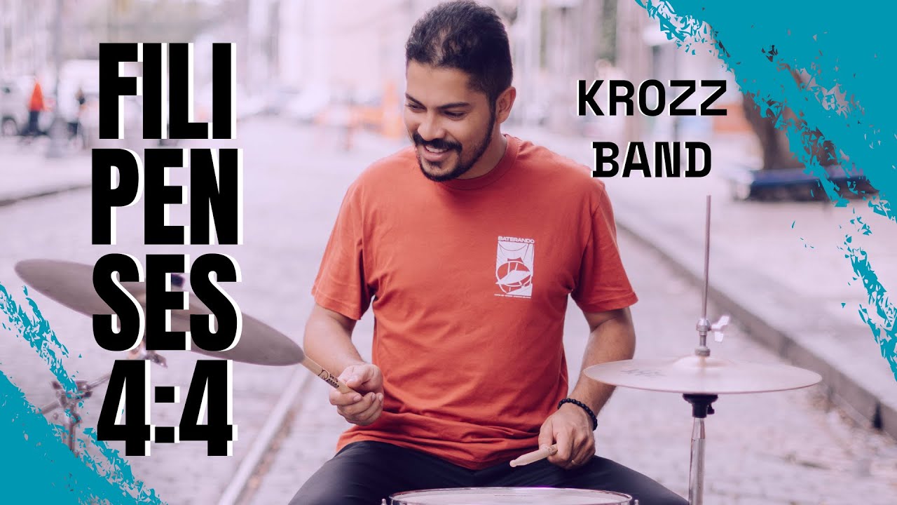 Filipenses 4:4 - Krozz Band | Drum cover Baterando