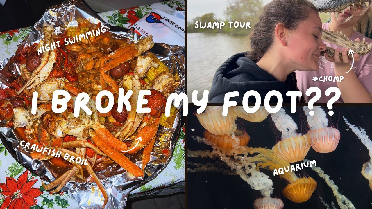 I Broke My Foot?? | New Orleans Vlog Day 5 | Last Day!