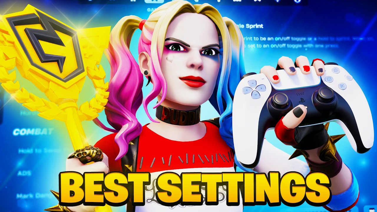 *NEW* Best Controller Settings + Sensitivity For Fortnite Chapter 7! (PS4/PS5/XBOX/PC)