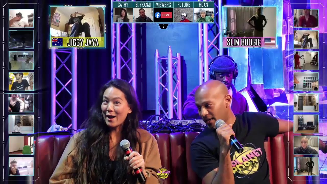 Planet Pop'N #popnchallenge2020 Popping World Finals | 1/4-Final - Jiggy Jaya VS Slim Boogie