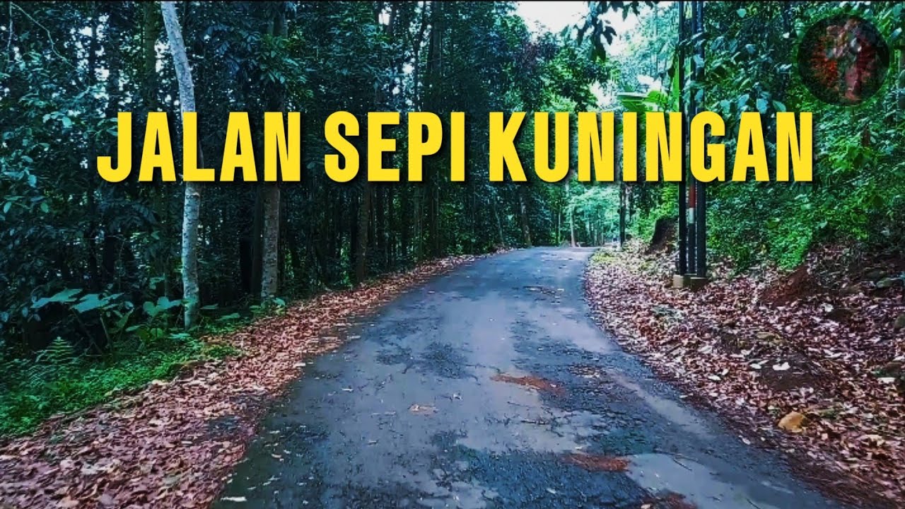 walking on a quiet street in kuningan district indonesia 