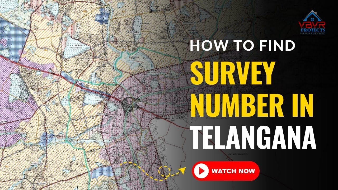 How to find Survey Number of any Land in Telangana | Finding the Survey Number: A Step-by-Step Guide