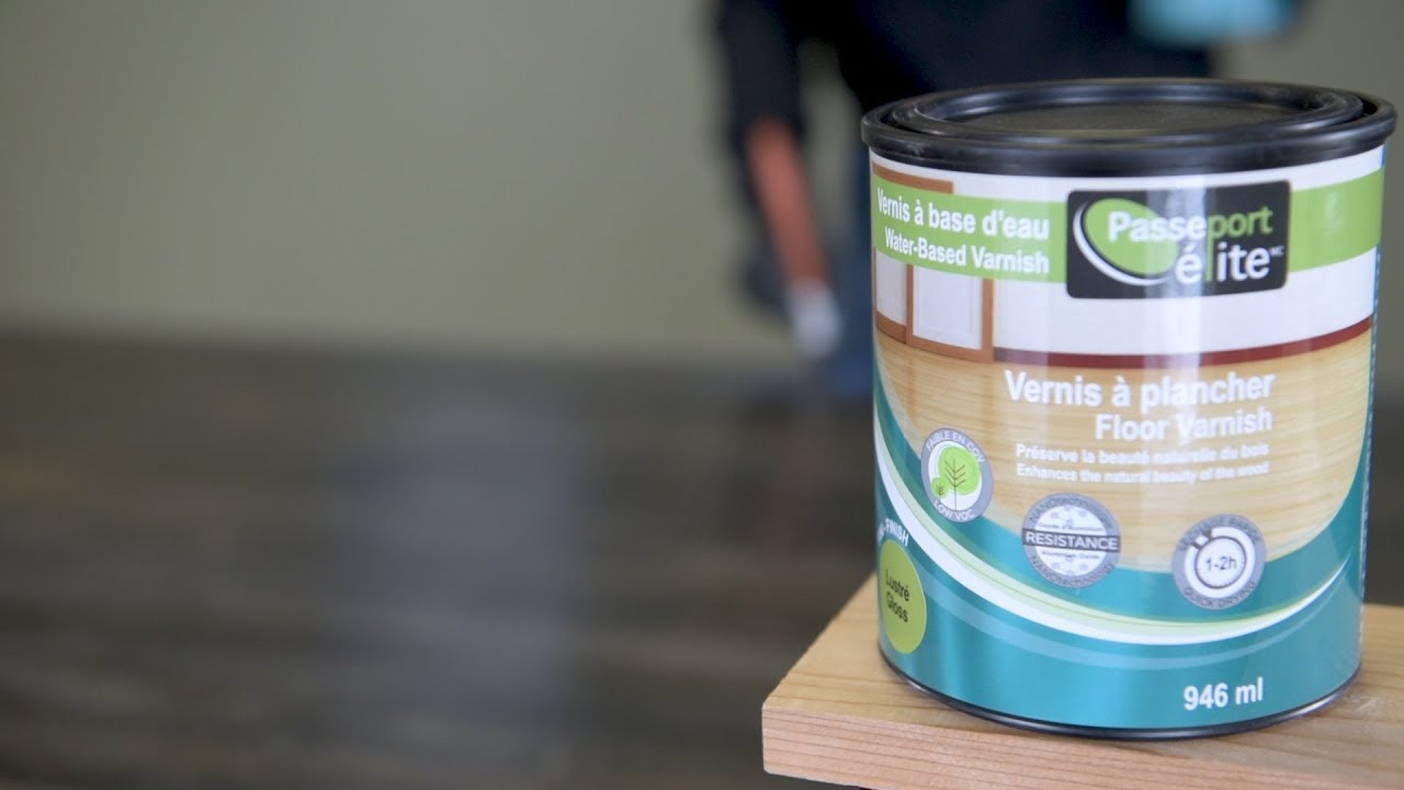 Vernis &agrave; base d'eau de Passeport &Eacute;lite