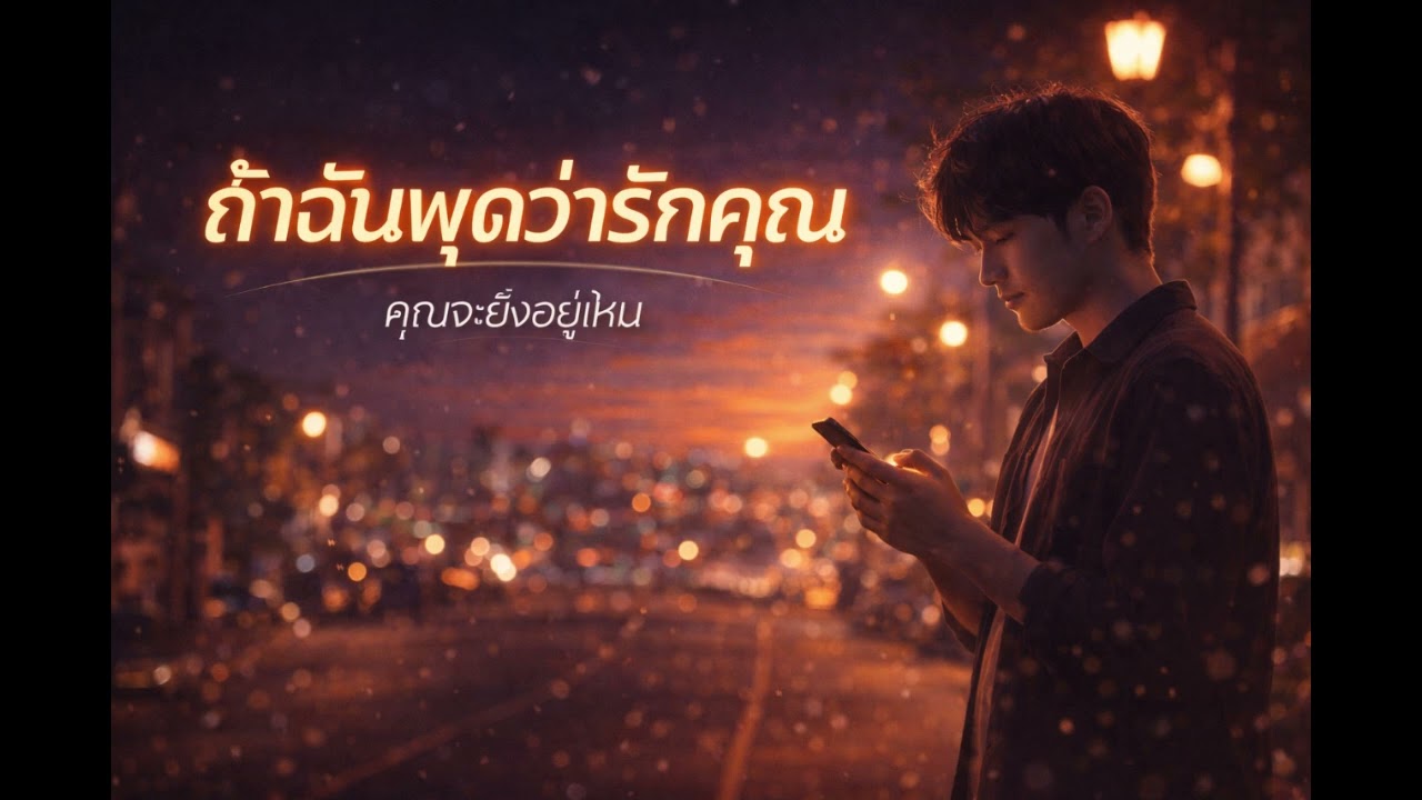 ถ้าฉันพูดว่ารักคุณOfficial MV Thunderbaby