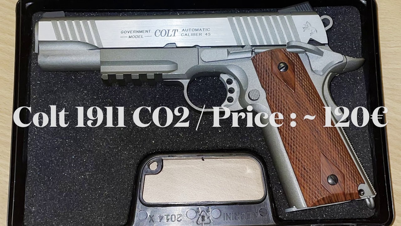 Cybergun Colt 1911 Co2 Blowback Review and shooting