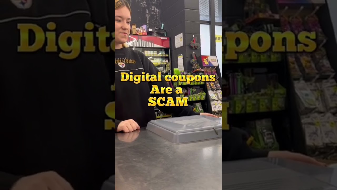 Dollar General employee says digital coupons are a scam!