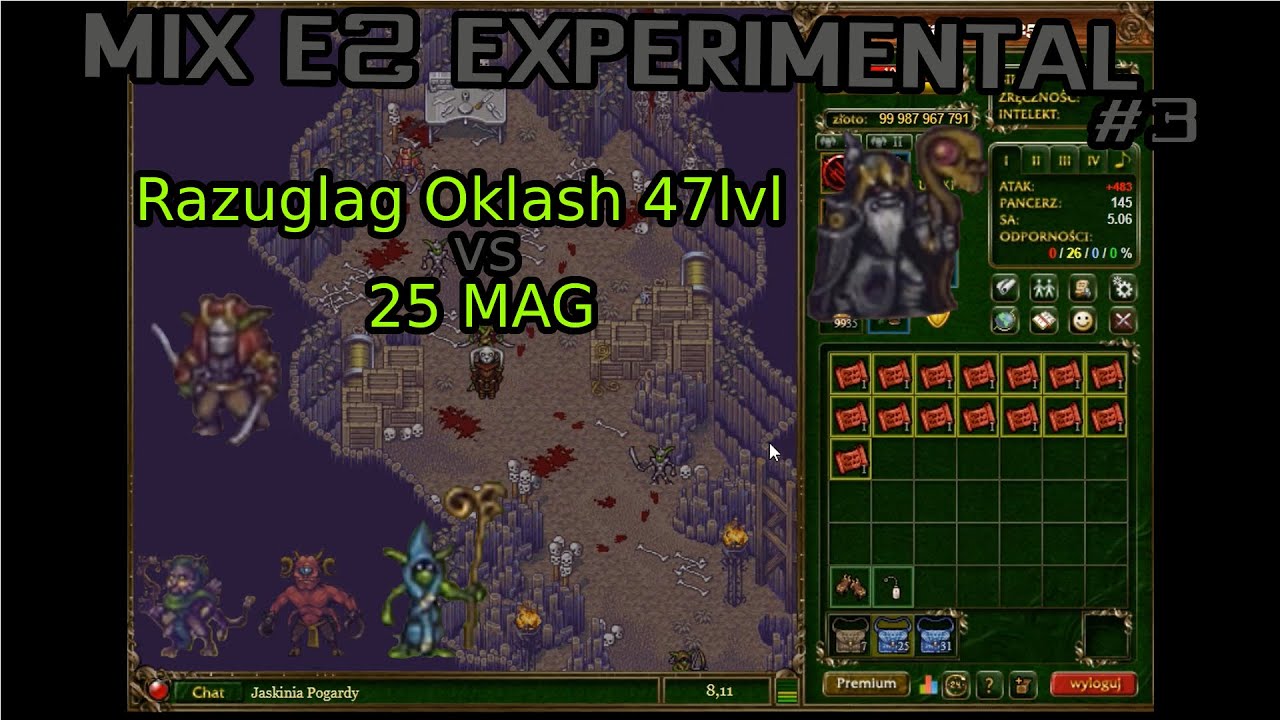 MARGONEM #5 - EXPERIMENTAL | BIJE ELITY II 25 POZIOMEM