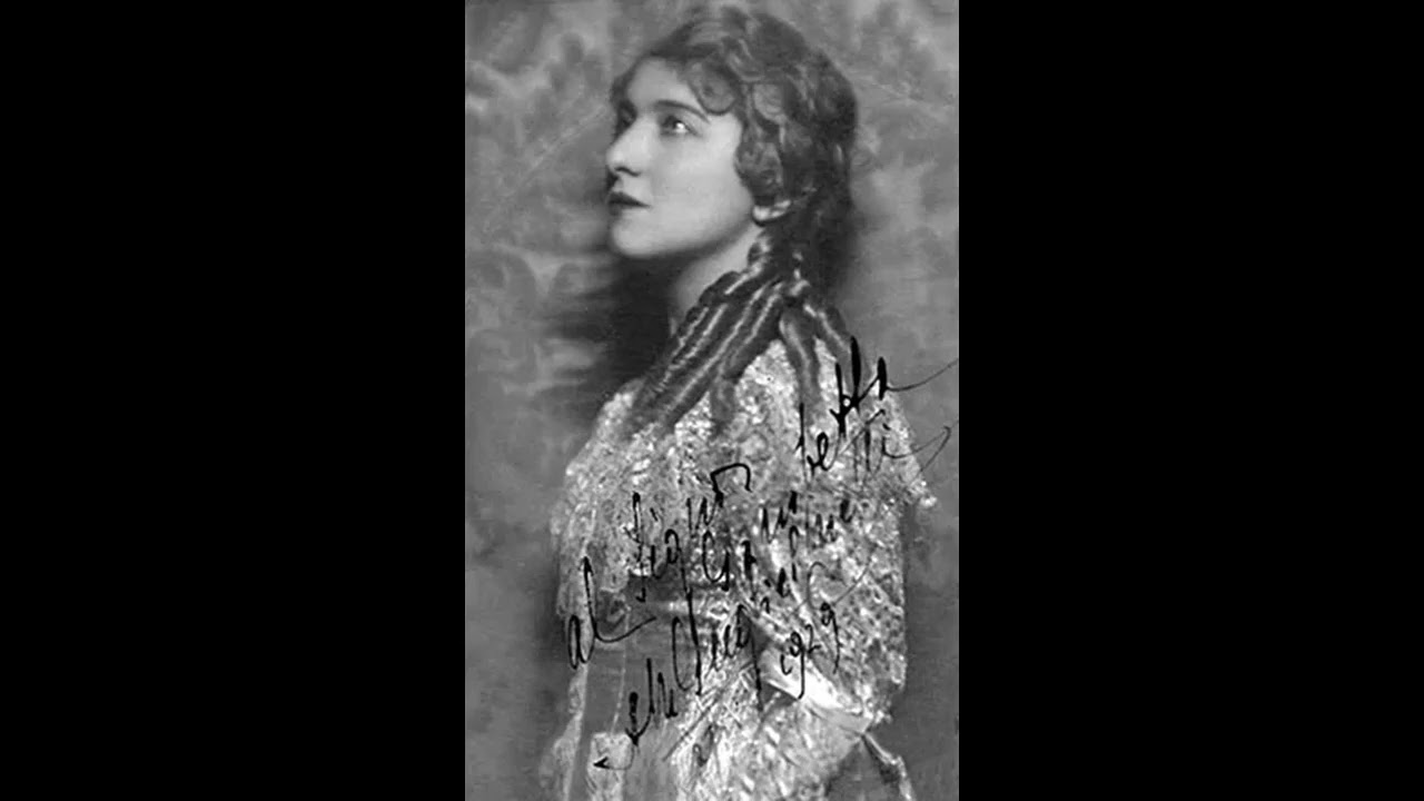 Anna-Maria Guglielmetti (soprano) - Air and Variations (Proch) (1927)