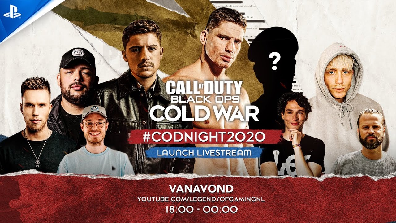 #CODNIGHT2020: BLACK OPS COLD WAR LIVESTREAM! - VANAF 18:00 🔥