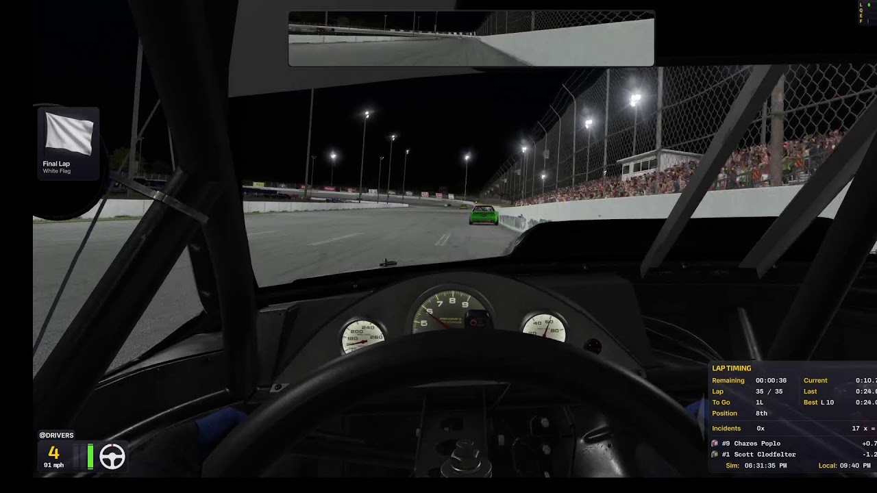 Rematch of week 3 Iracing at Texas